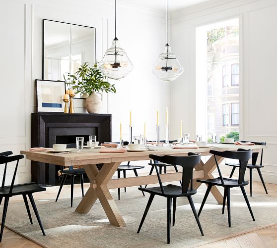 Toscana Extending Dining Table, Charcoal Dining Chairs With Oak Legs In Philippines