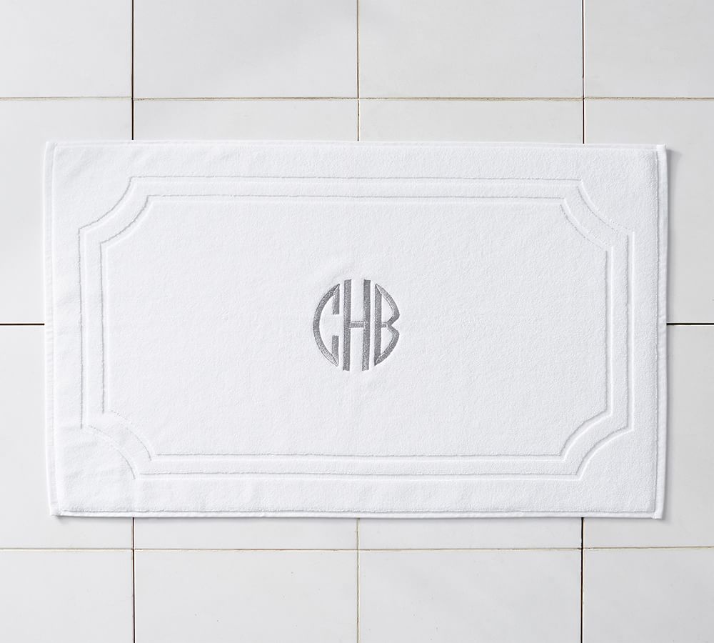 Blair Sculpted Bath Mat Pottery Barn