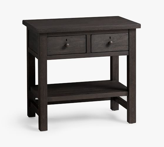 2 Drawer Nightstand Pottery Barn, Tall Side Table Night Stand