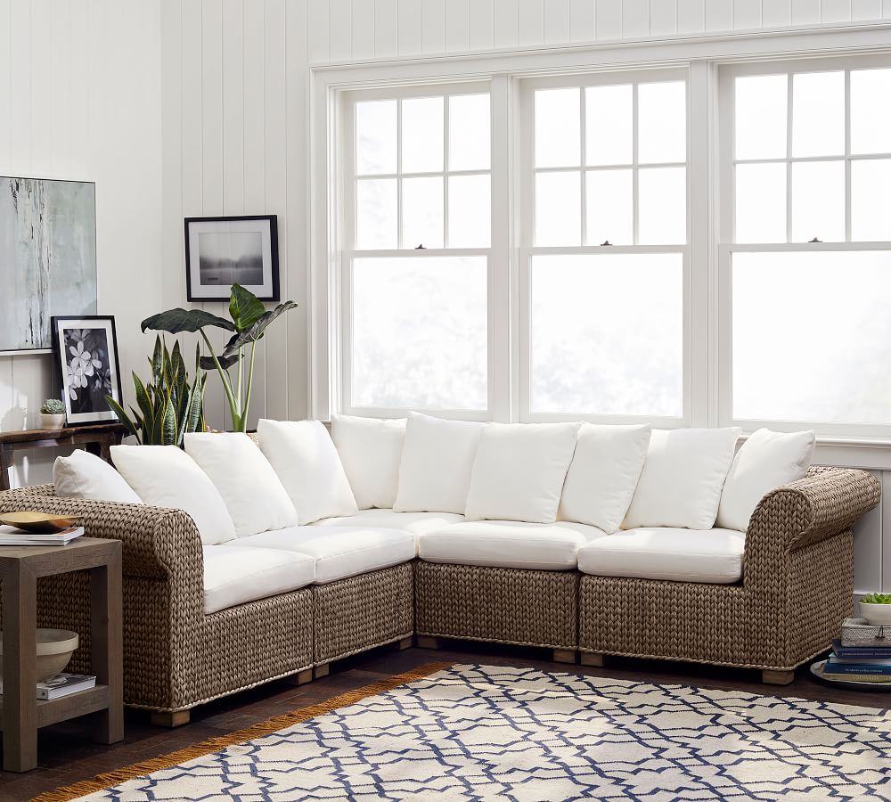 Seagrass 5Piece Sectional Pottery Barn