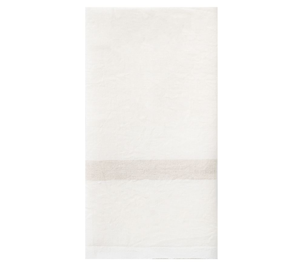 Caravan Laundered Linen Striped Napkin - Set of 4 | Pottery Barn