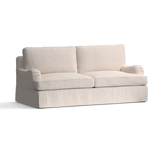 Pb English Arm Furniture Slipcovers Pottery Barn Pb English Arm Furniture Slipcovers, English Roll Arm Loveseat