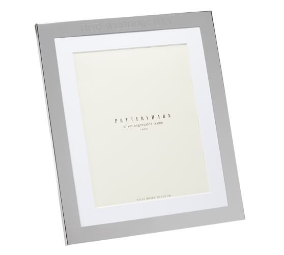 BELLA BUSTA-Silver Edition-First Mothers Day 2019-Modern Picture Frame- Engraved Leather Picture Frame-Engraved 2019 Silver Mirror Acrylic Piece Integrated First Mothers Day 4x 6 Horizontal 