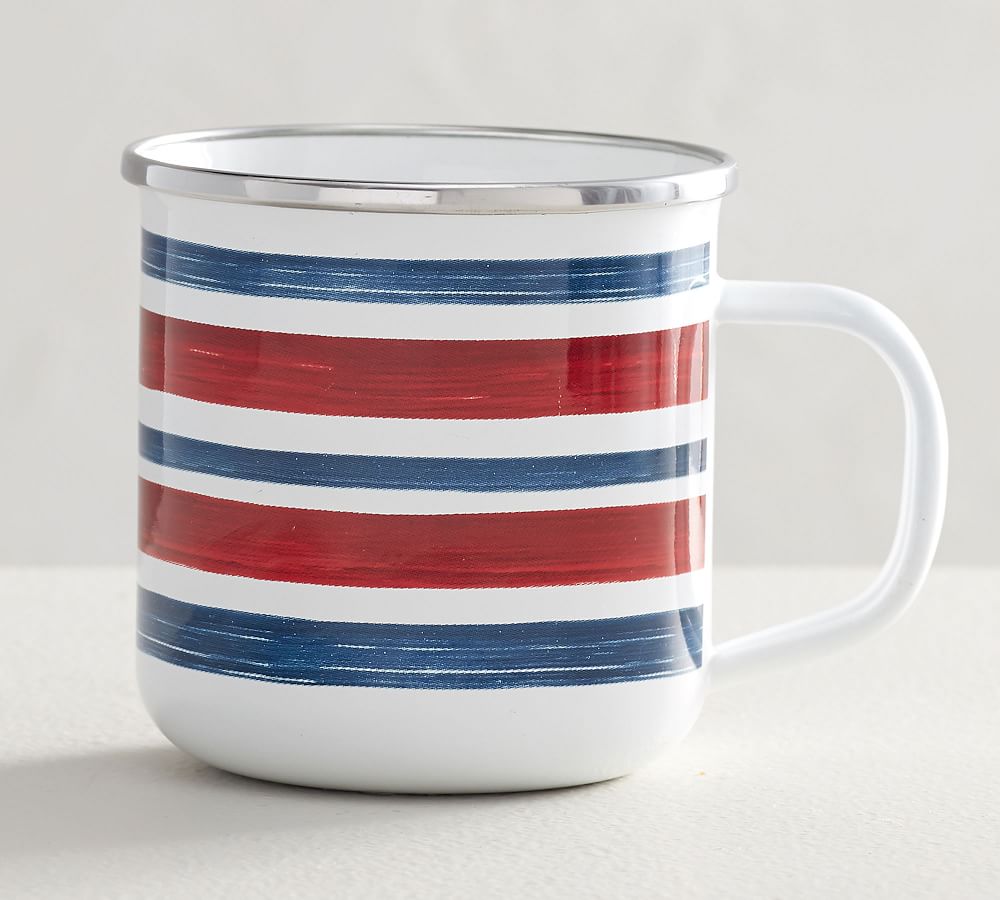 Union Jack Enamel Mug Gift 