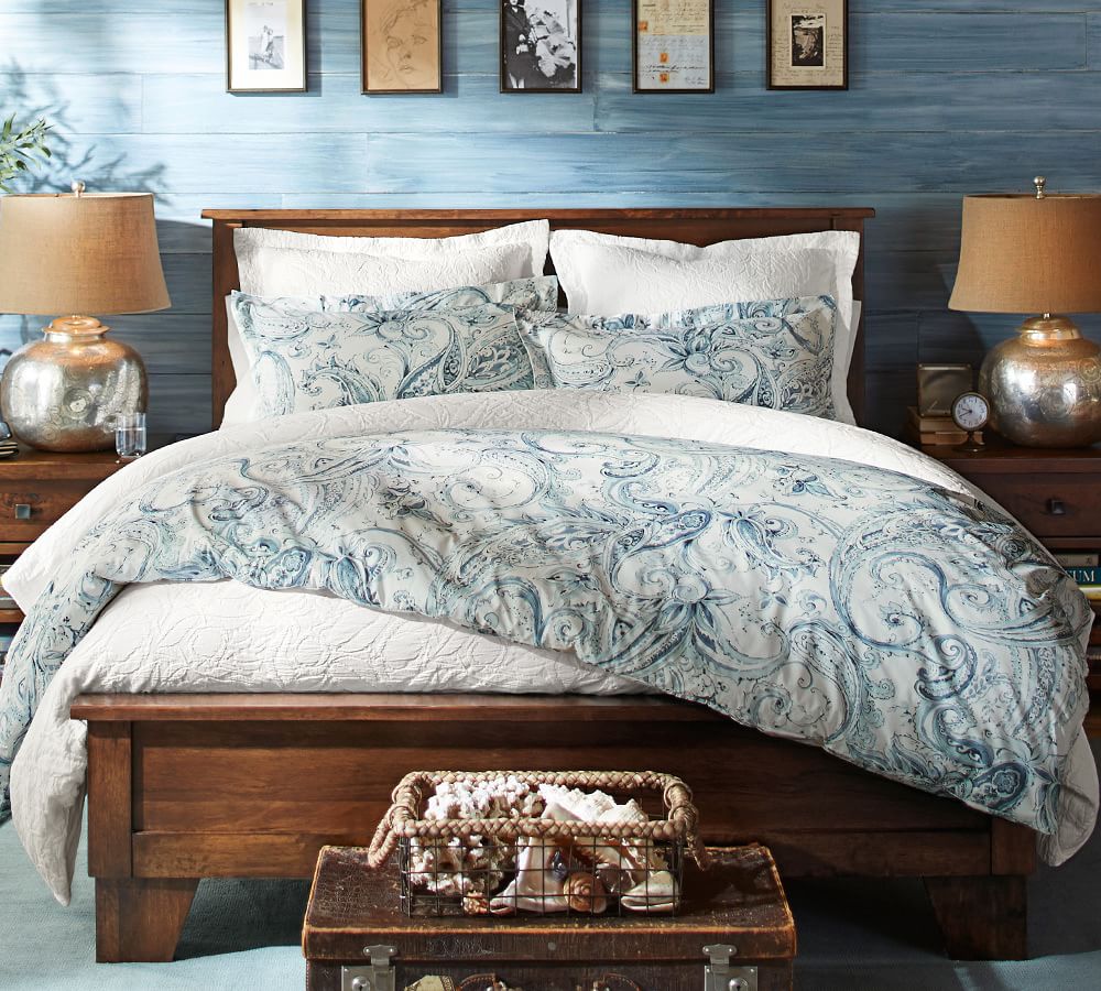 Sumatra II Bed | Wooden Beds | Pottery Barn