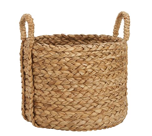 Beachcomber Handwoven Seagrass Round Handled Baskets