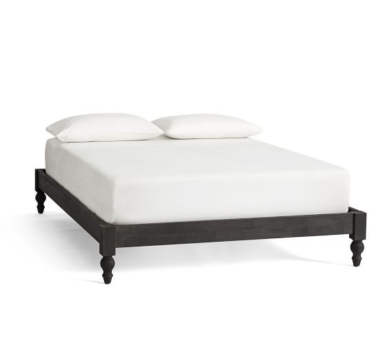 Astoria Platform Bed Pottery Barn, What Size Bed Frame For A Full