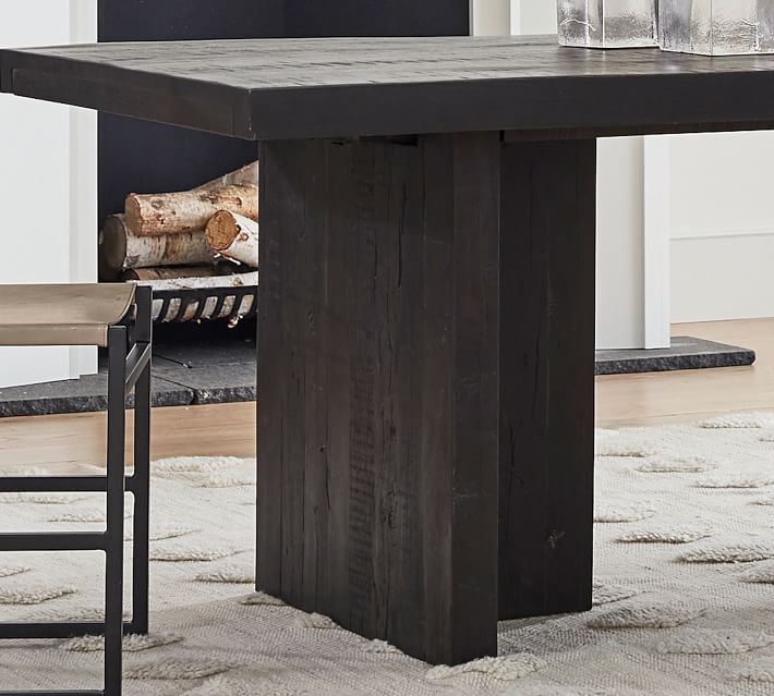 Rocklin Reclaimed Wood Extending Dining Table Pottery Barn