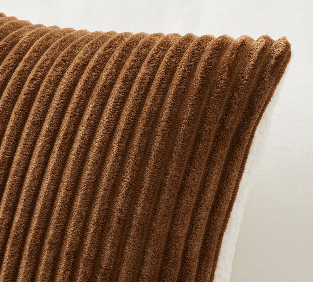 Ridgeline Sherpa Back Pillow Cover Pottery Barn