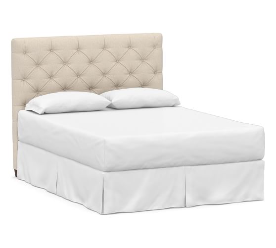 Open Box Lorraine Tufted Upholstered, Pottery Barn Headboard Queen