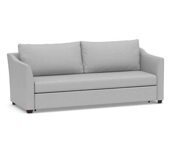 Open Box Celeste Upholstered Trundle, Pottery Barn Couch Sleeper Sofa