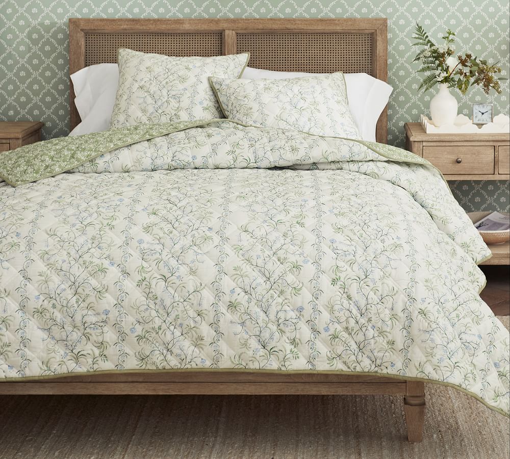 Julia Berolzheimer Clementine Reversible Cotton Quilted Sham Pottery Barn