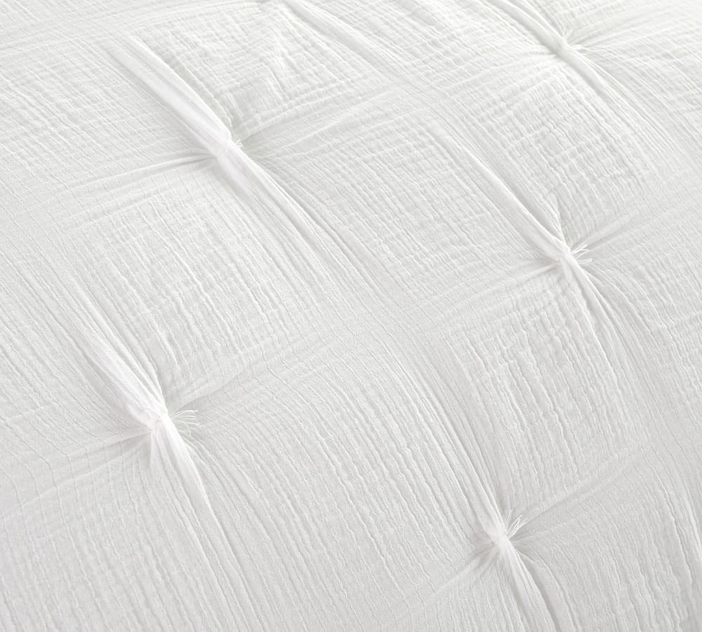 Soft Cotton Handcrafted Quilt Pottery Barn