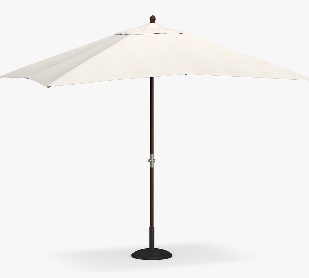 Rectangular Outdoor Umbrella Outdoor Umbrellas Pottery Barn
