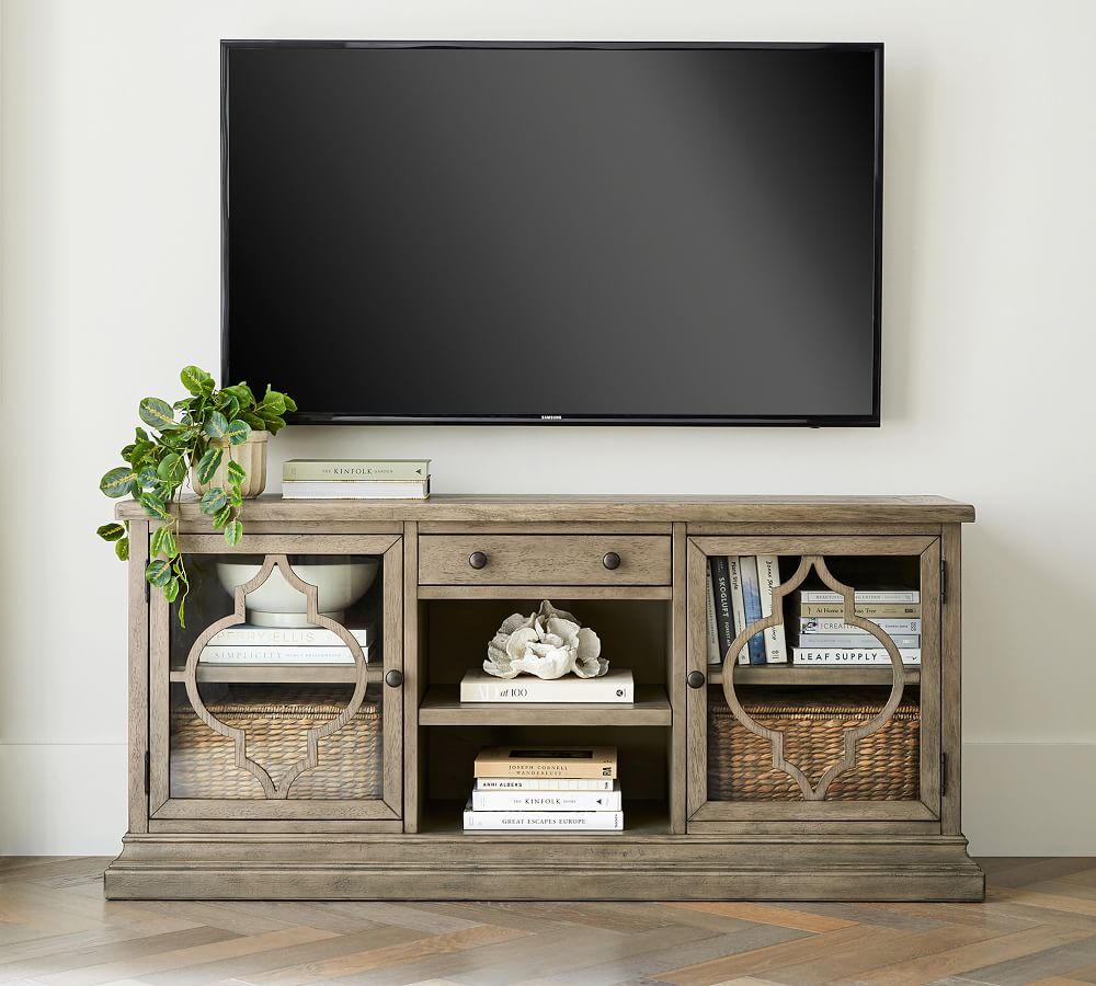 Lorraine 65" Media Console Pottery Barn