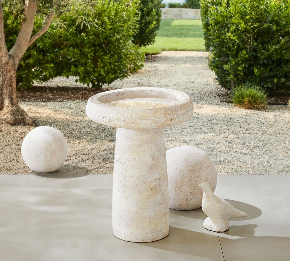 Sonoma Bird Bath | Pottery Barn