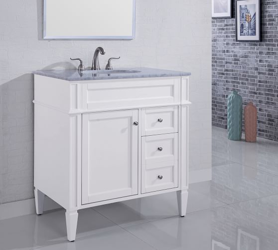 Ilsa 32 Single Sink Vanity Pottery Barn, Balvin 21 Single Bathroom Vanity Set