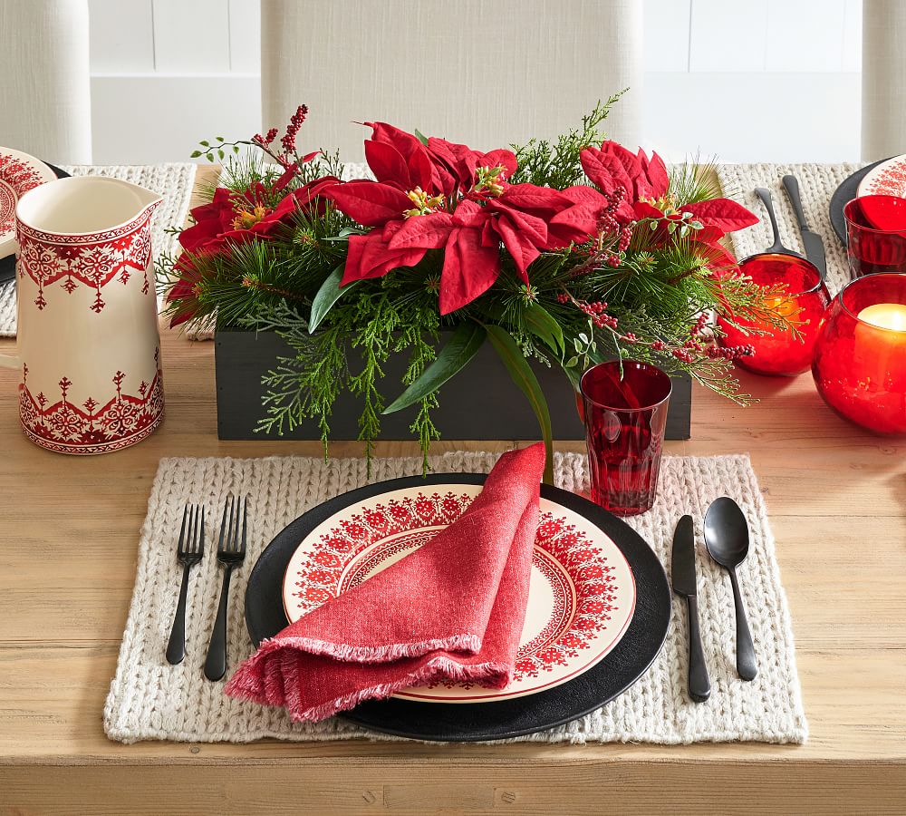 Handwoven Jute Placemats Pottery Barn