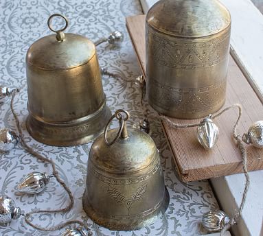 Vintage Brass Bells.