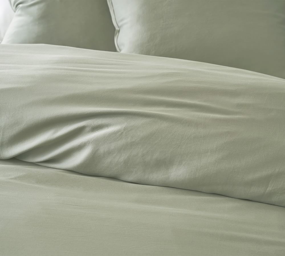 TENCEL™ Essential Duvet Cover Pottery Barn
