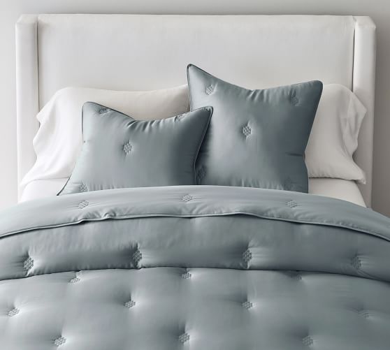 pottery barn tencel duvet