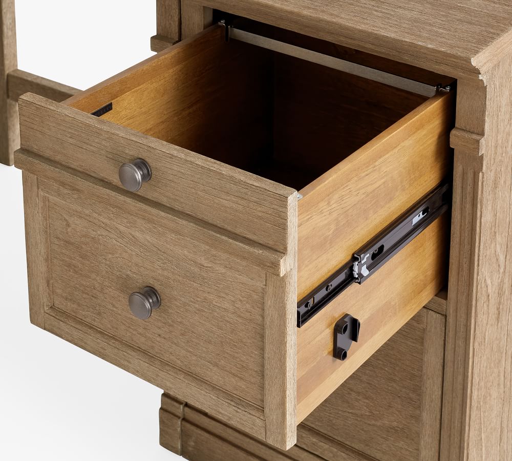 Livingston Corner Desk with Drawers Pottery Barn