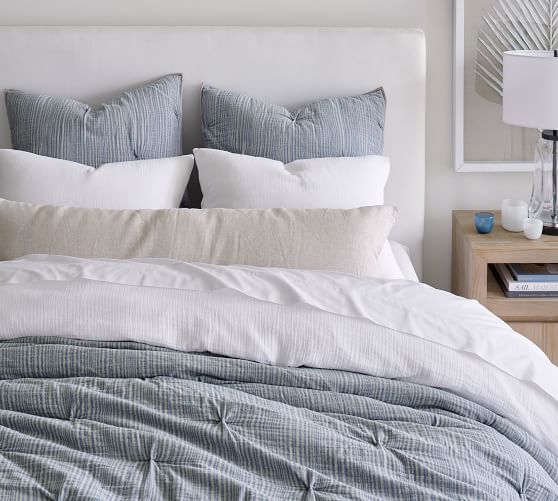 pottery barn soft cotton duvet