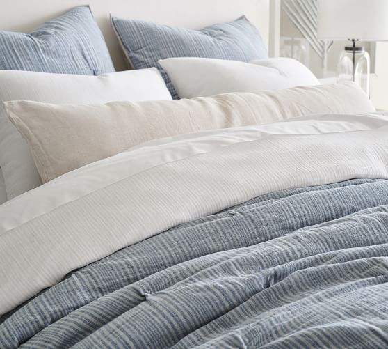 pottery barn soft cotton duvet