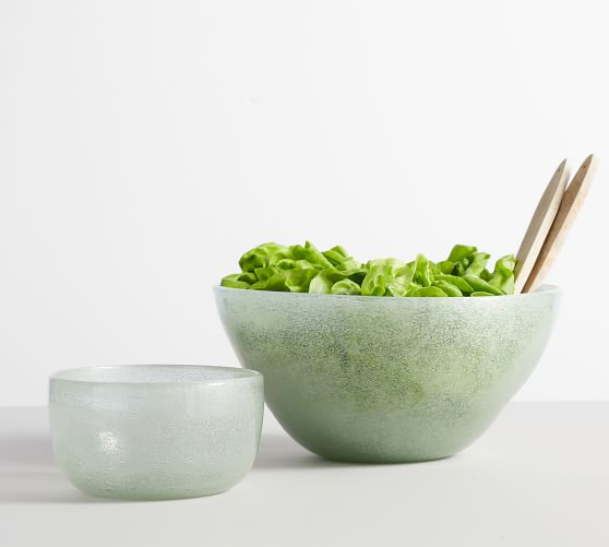 Handcrafted Recycled Sea Glass Serving Bowls