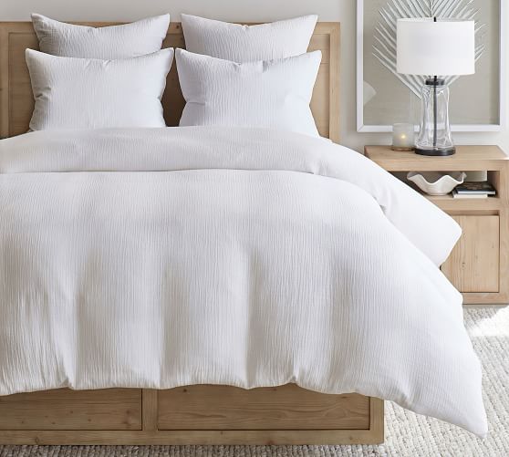 pottery barn soft cotton duvet