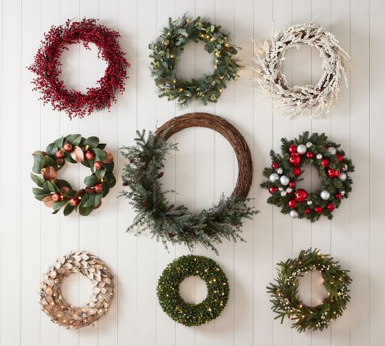 Details about   9FT Christmas Garland Artificial Wreath Pine Tree Stairs Home Rattan Decor LOT 