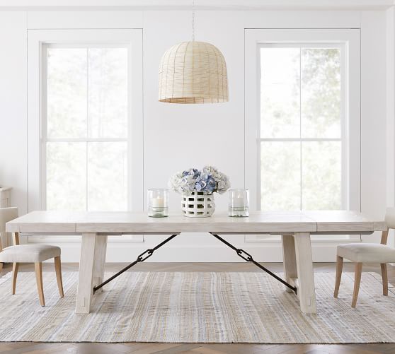 Cambria Rattan Pendant | Pottery Barn