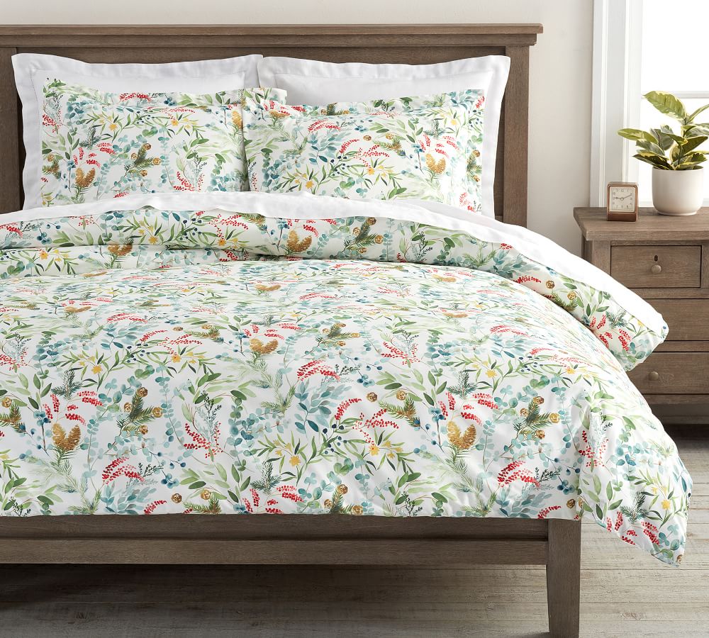 pottery barn botanical duvet