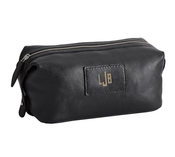 leather toiletry case