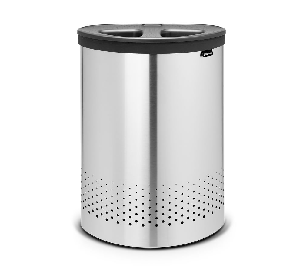 Brabantia 14.5 Gallon Dual Laundry Bin Pottery Barn