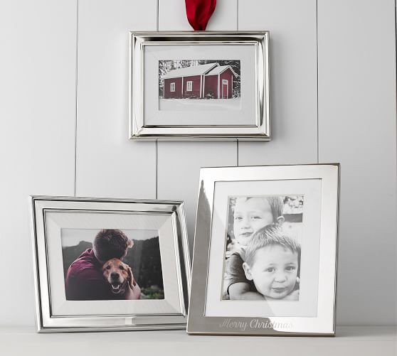 Personalized Silver-Plated Engravable Frames