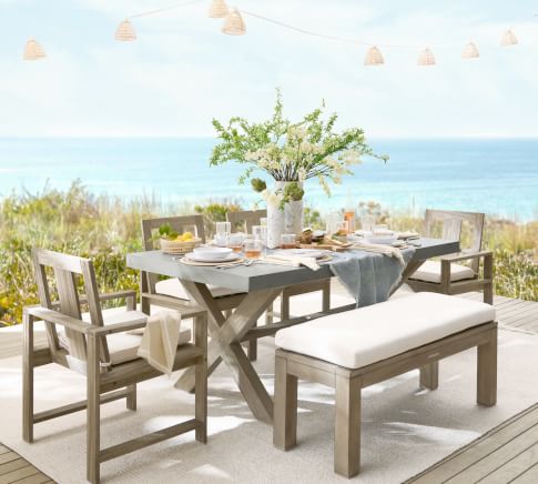 Indio Chambray Outdoor Dining