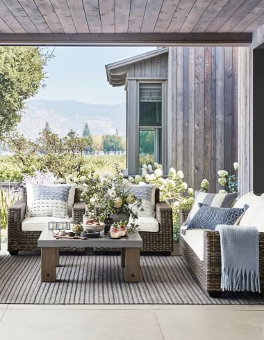 Patio Furniture Outdoor Decor Pottery Barn - Best Lounge Outdoor Furniture