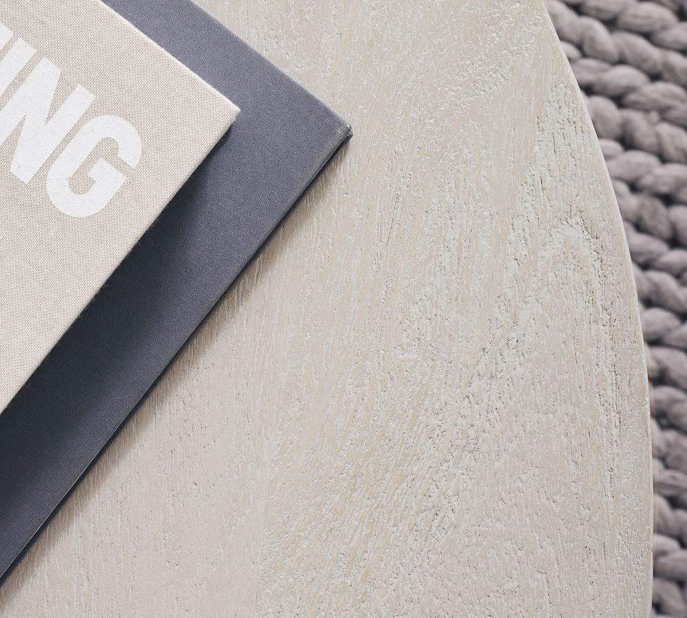 Coloma 40" Round Storage Coffee Table Pottery Barn