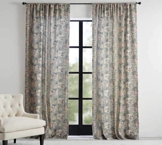 pottery barn curtains