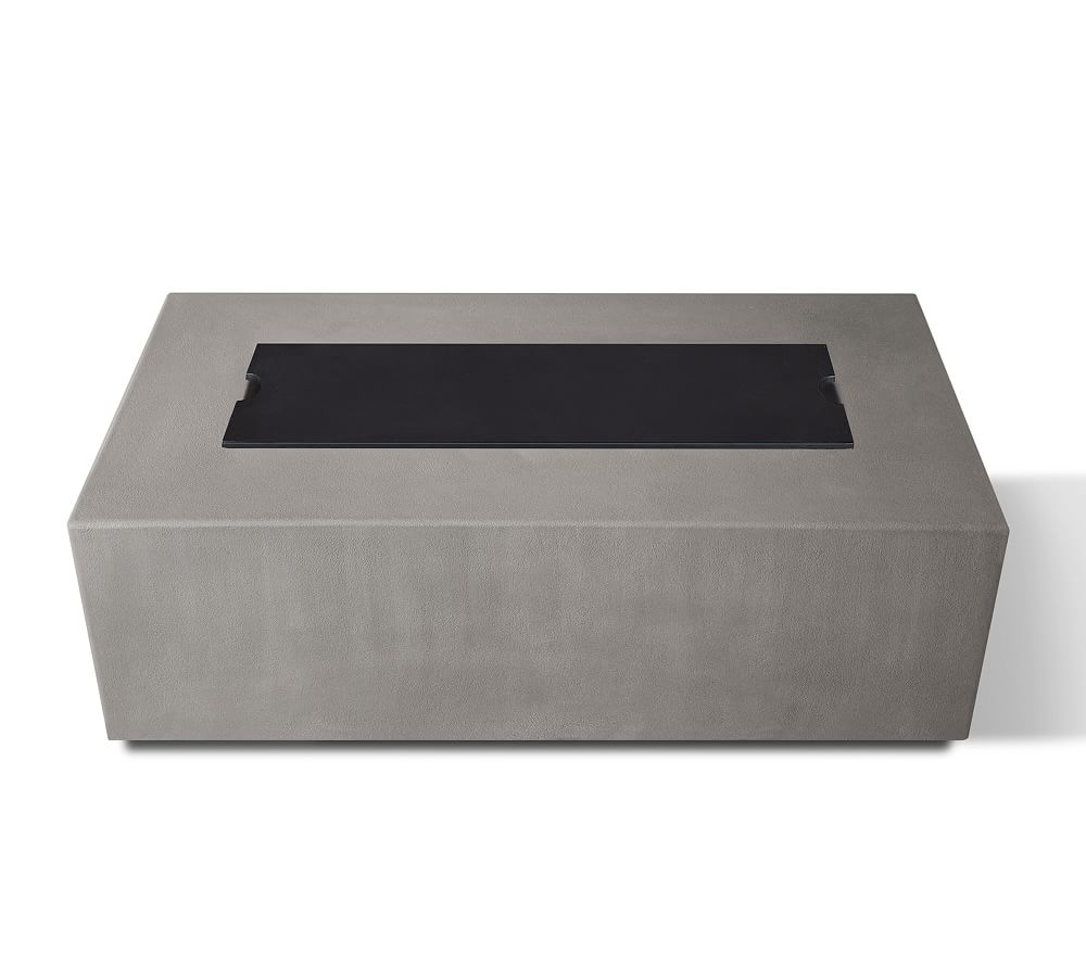Arbor Rectangle Fire Table Lid Pottery Barn