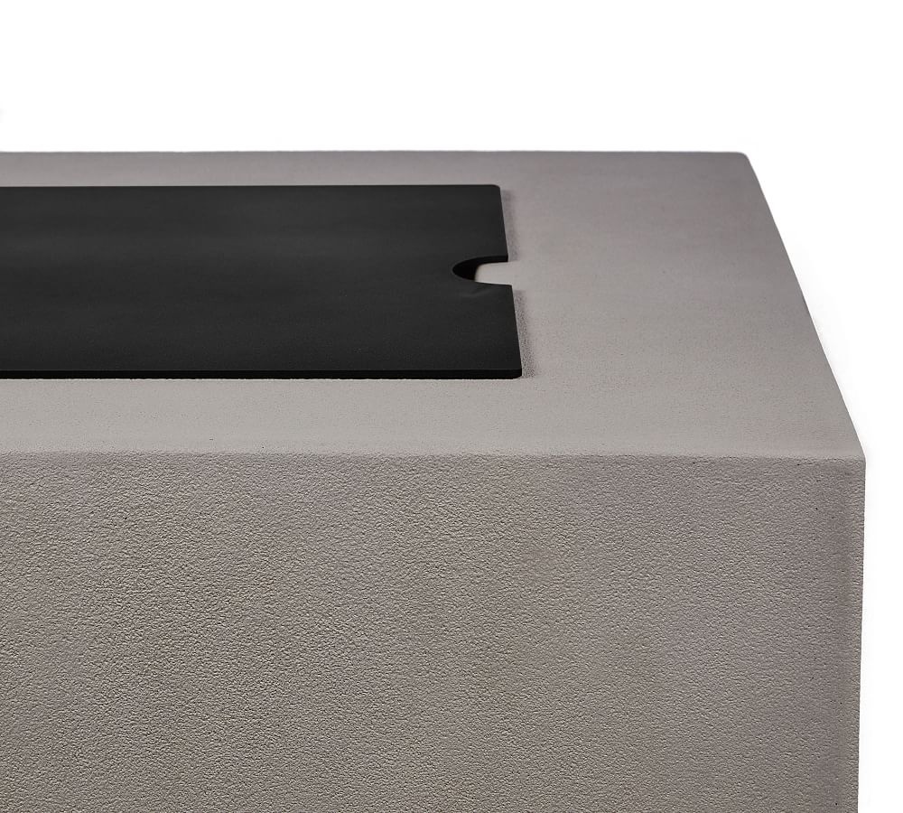 Arbor Rectangle Fire Table Lid Pottery Barn