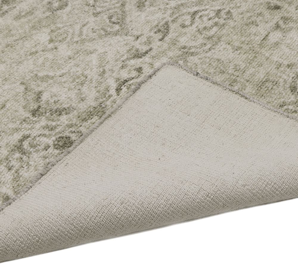 Jade Printed Handwoven Rug Pottery Barn