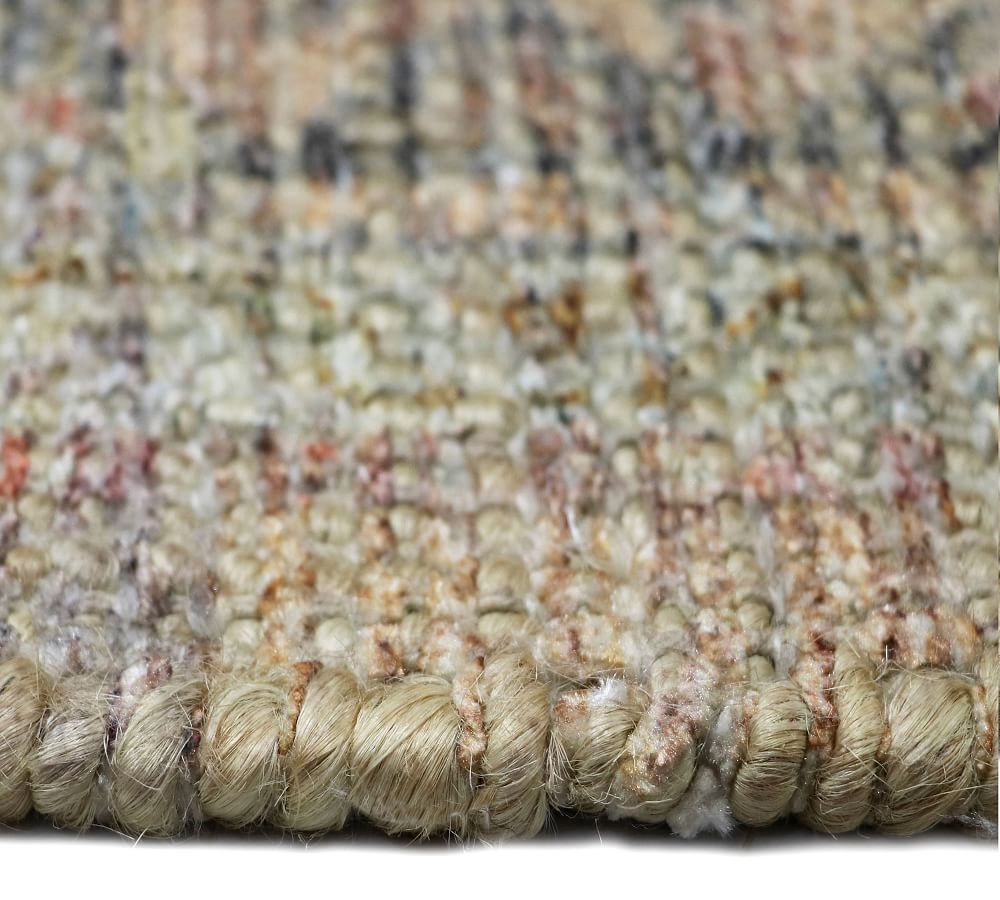 Lorre Handwoven Jute Chenille Rug Pottery Barn