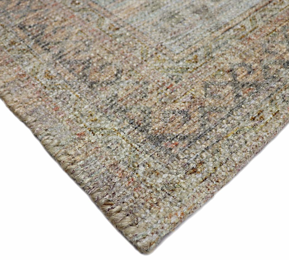 Lorre Handwoven Jute Chenille Rug Pottery Barn