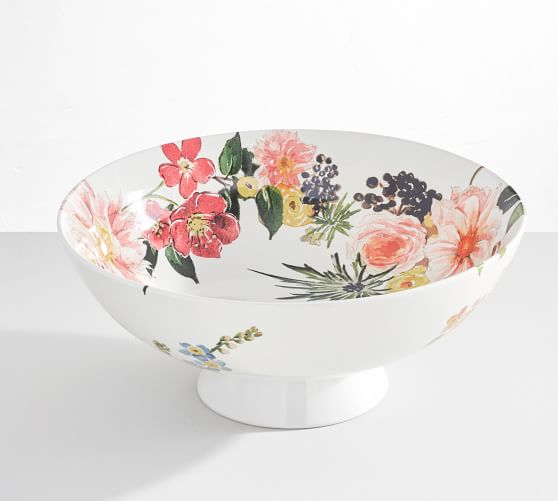 flower ceramic bowl