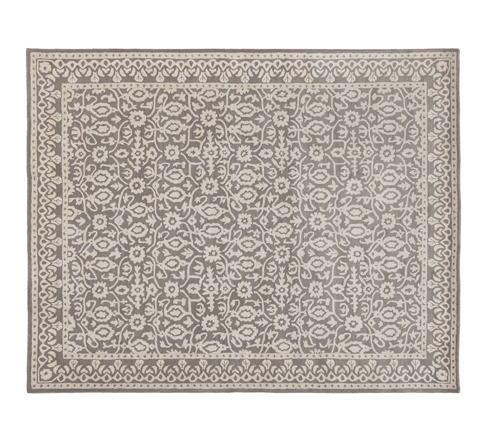 Gray Tile Persian Rug | Pottery Barn