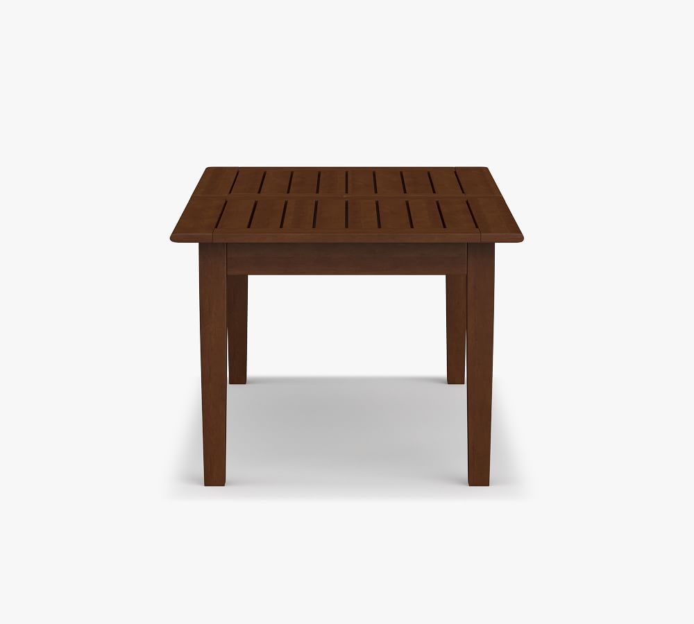 Chatham Indoor/Outdoor FSC® Mahogany Extending Dining Table Pottery Barn
