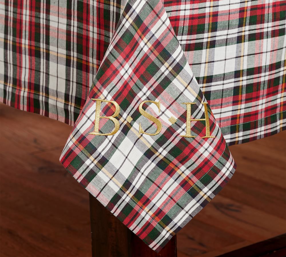 Denver Plaid Tablecloth Pottery Barn