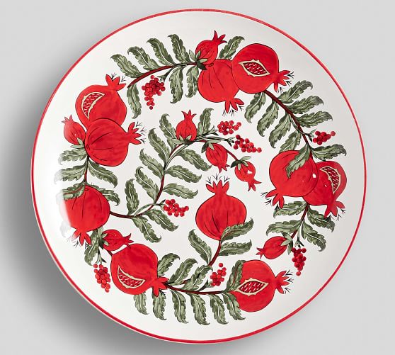 pottery barn pomegranate